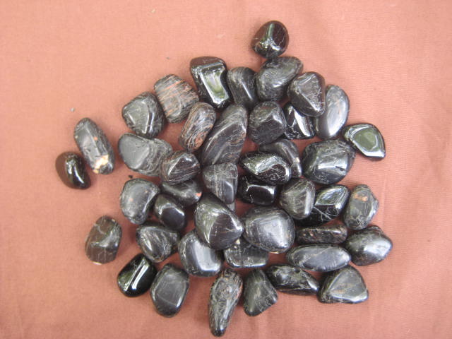Tourmaline Black  Tumbled Very Protective Stone 1777